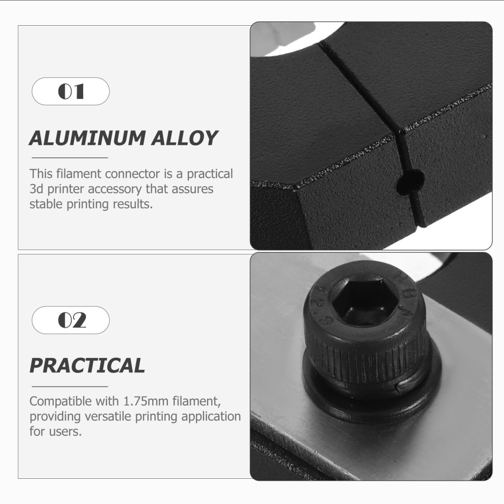 Straight-through Connector Official Filament Printer Tube Accessories