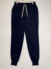 Figs Technical Scrubs Jogger Pants Mens Size XS VGUC Navy