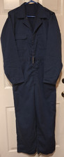 VTG 70s Montgomery Ward Utility Coveralls Size 38R Navy Blue Heavy