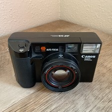 Canon AF35ML Point & Shoot 35MM Camera W/Flash 40mm 1:1.9 Auto Focus As Is