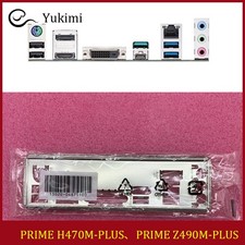 NEW FOR ASUS PRIME H470M-PLUS PRIME Z490M-PLUS otherboard I/O Shield Backplate