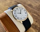 Vintage Timex Marlin Manual Wind | 35mm Gold Tone Case | Roman Numeral Dial