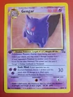 1999 Pokemon Fossil 1st Edition GENGAR - #20/62 - Non-Holo - RARE