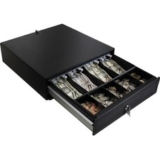 Adesso MRP-13CD 13" POS Cash Drawer w/ Removable 4 Bill & 5 Coin Tray