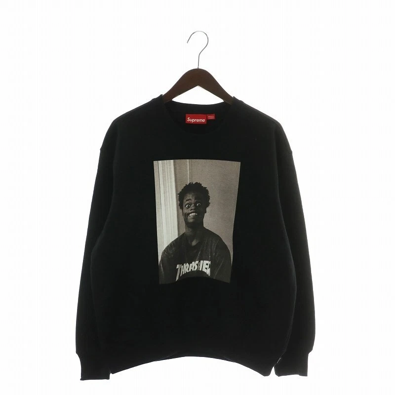 Supreme Thrasher Harold Hunter baskets col rond sweat shirt manches longues bus