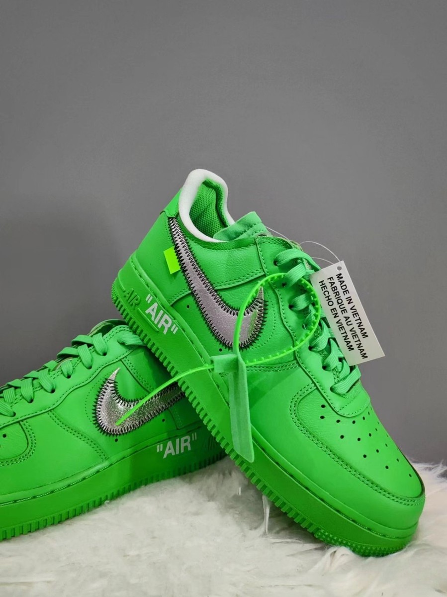 DX1419-300 Off-White x Nike Air Force 1 Low “Green” | eBay