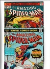 *🔑💥WOW* MARVEL AMAZING SPIDER-MAN LOT 2 BRONZE AGE COMICS #'S 153/154 HAS MVS