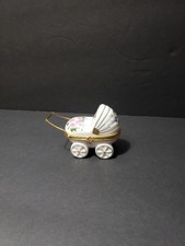BABY CARRIAGE Floral Trinket Holder,