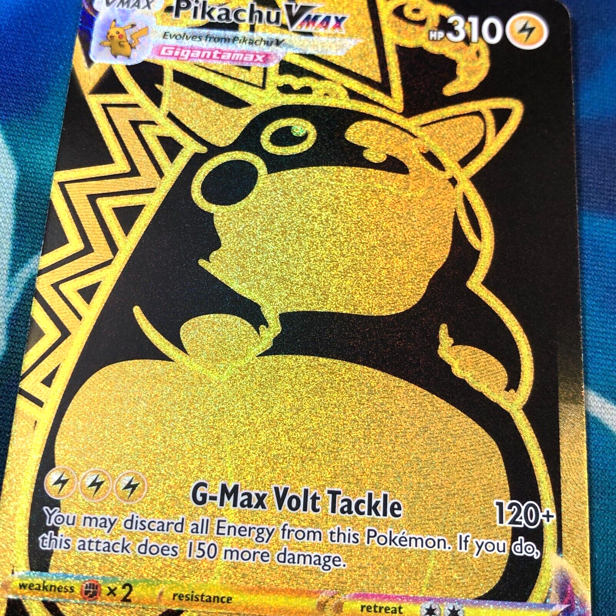 Pikachu VMAX - TG29/TG30 - Full Art Gold Rare Lost Origin Pikachu VMAX - TG29/TG30 - Full Art Gold Rare Lost Origin