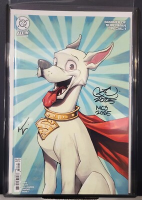 SUMMER OF SUPERMAN SPECIAL #1 SGN CHRISSIE ZULLO-UMINGA & CHRIS UMINGA NO COA
