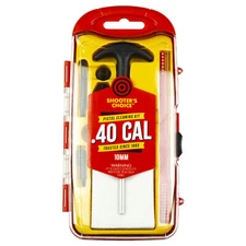 Shooter's Choice .40 Caliber Rifle Cleaning Kit w/ Brass Rod Brushes Patches