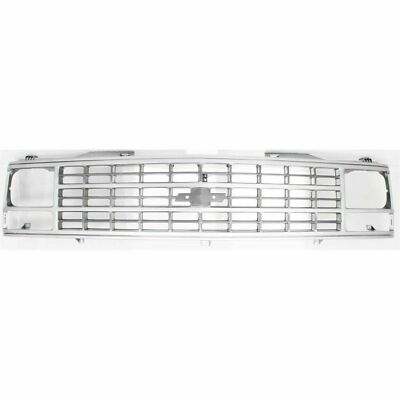 NEW Silver Grille For 1988-1993 C/K 1500 2500 Suburban GM1200141 SHIPS TODAY