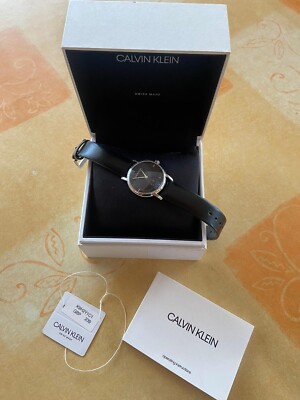 CALVIN KLEIN Established Quartz Black Dial - K9H2Y1C1 - neu