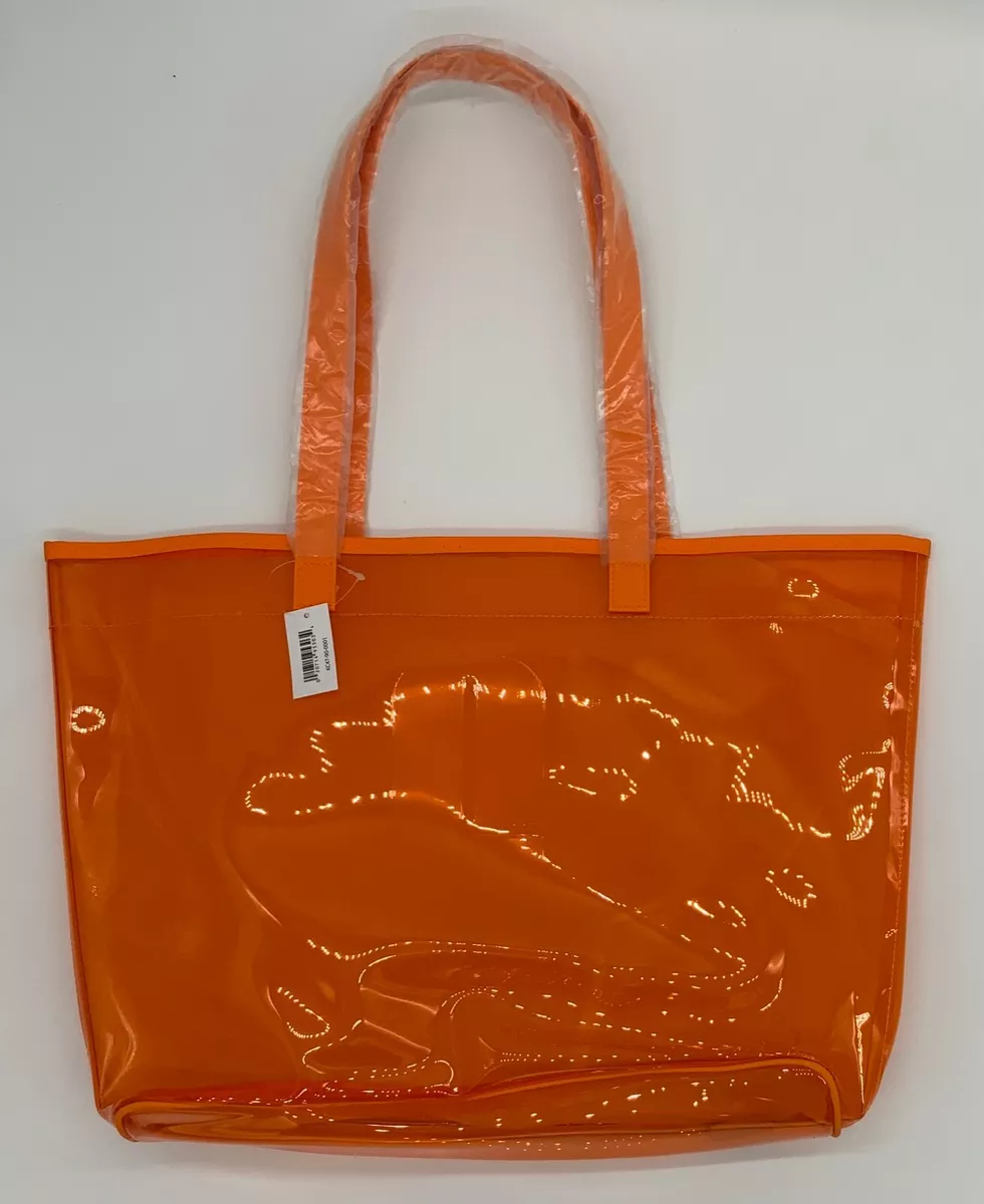 Clear orange bag new arrivals
