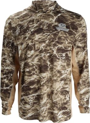 Paramount Mossy Oak Elements Performance Fishing Sun Hoodie (Sand Crab)