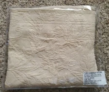 The Company Store Chaplin Matelasse Pillow Sham Standard Safari 20"x26" Floral