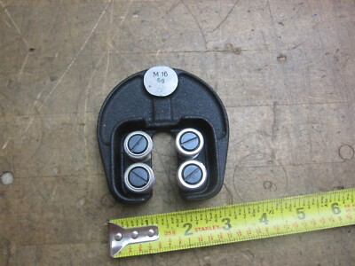 ESO Swiss made M16 X 2.0 6G screw thread ring gage open caliper style