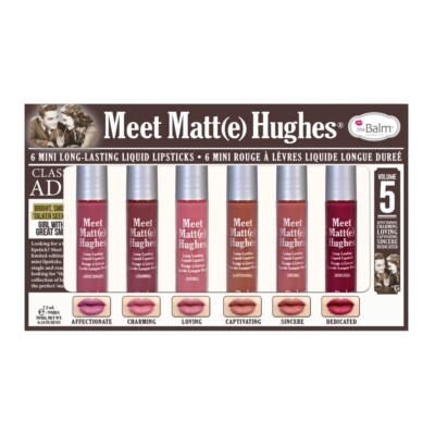 NEW Meet Matte Hughes Liquid Lipstick Volume 5 theBalm Cosmetics