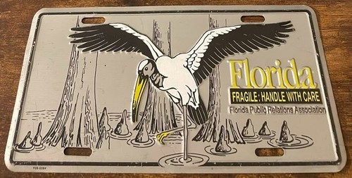 Florida Manico Con Care Booster Targa Pubbliche Relazioni Gru Palude - Foto 1 di 2