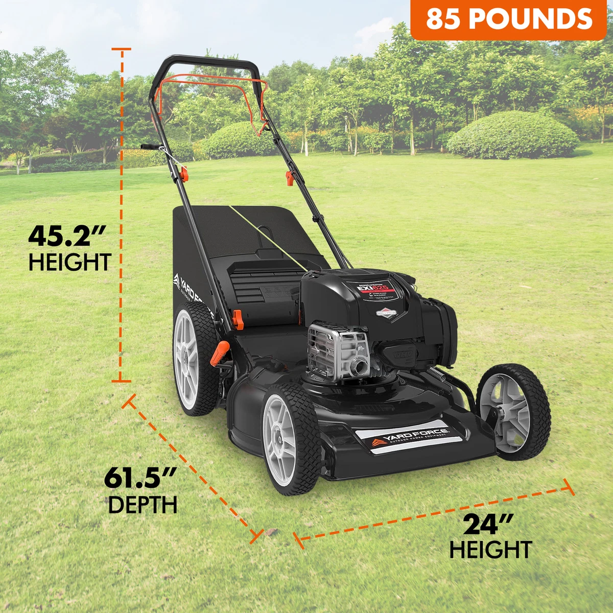 Yard Force 22 150cc Briggs And Stratton 625EXi, 52 OFF