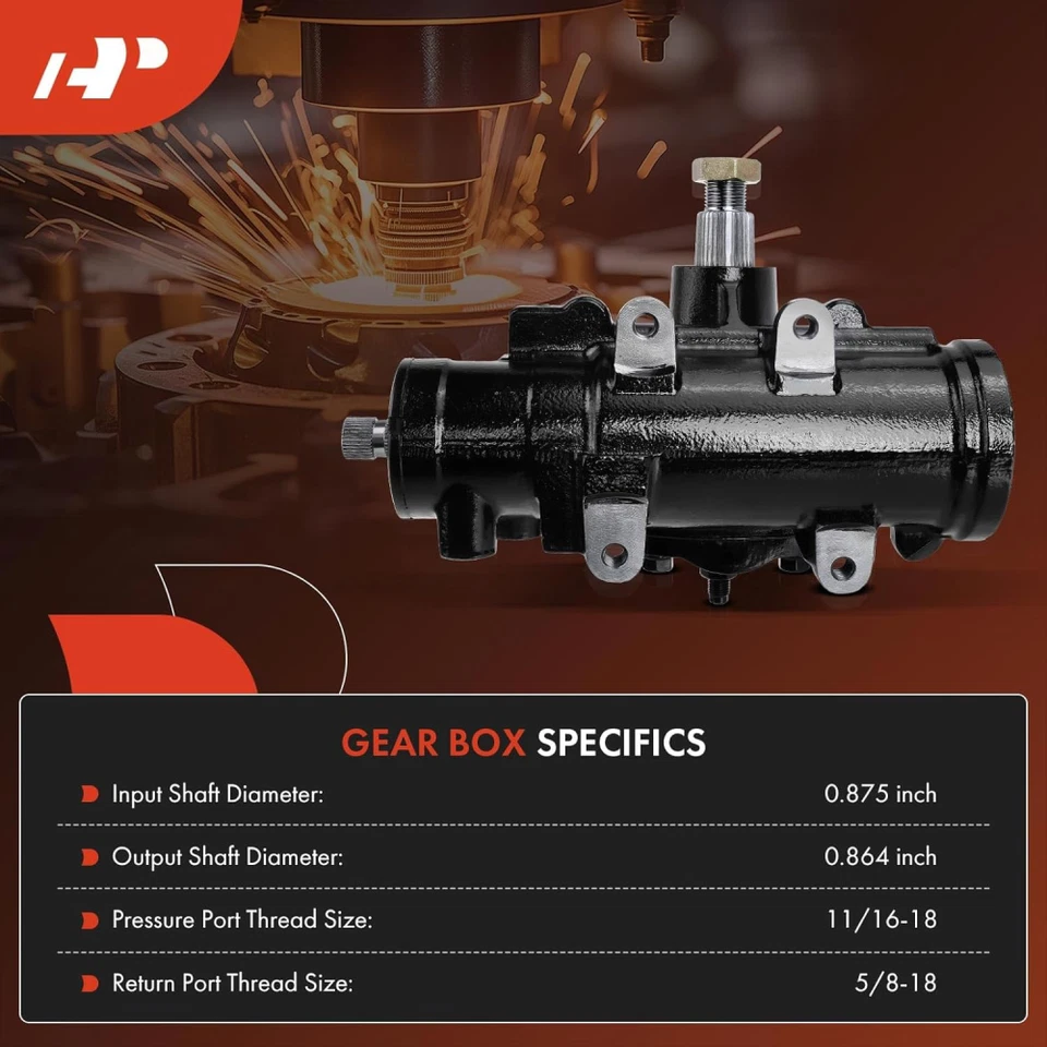 Caja de cambios de dirección asistida para Chevrolet Malibu Monte Carlo Camaro Chevelle Pontiac Foto 3 de 4