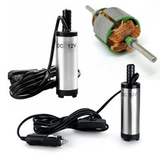 38mm Car DC 12V Submersible Pump Water Oil Diesel Fuel Transfer Cigarette Plug