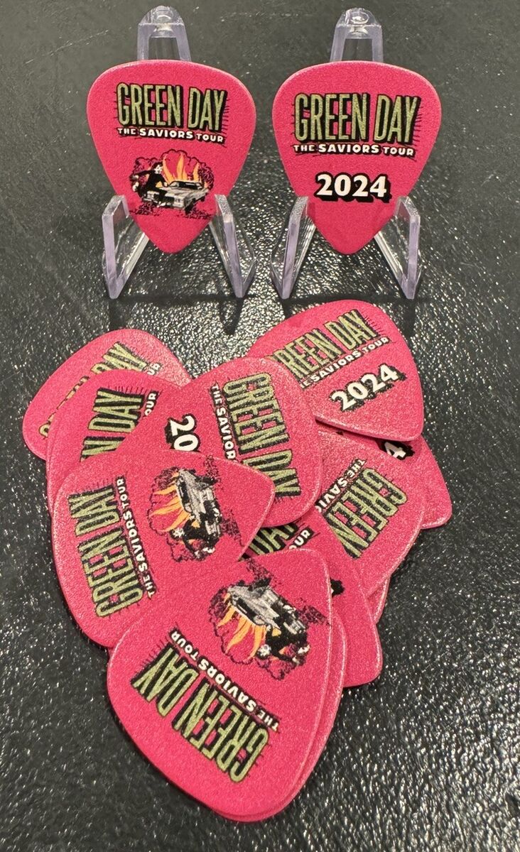 Green Day - The Saviors 2024 Tour - Collectible Guitar Pick Green Day - The Saviors 2024 Tour - Collectible Guitar Pick