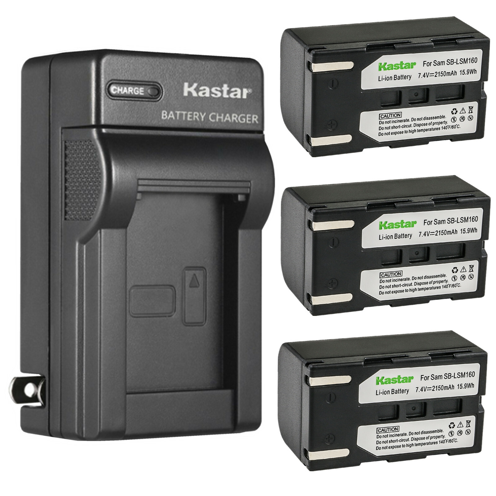 Kastar Battery AC Wall Charger for Samsung SB-LSM160 Samsung