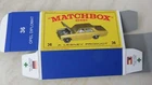 Matchbox Series Opel Diplomat repro box only # 36 Lesney