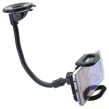For Galaxy S20/S21/S23/S24/FE - Car Mount Dash Windshield Holder Cradle Swivel
