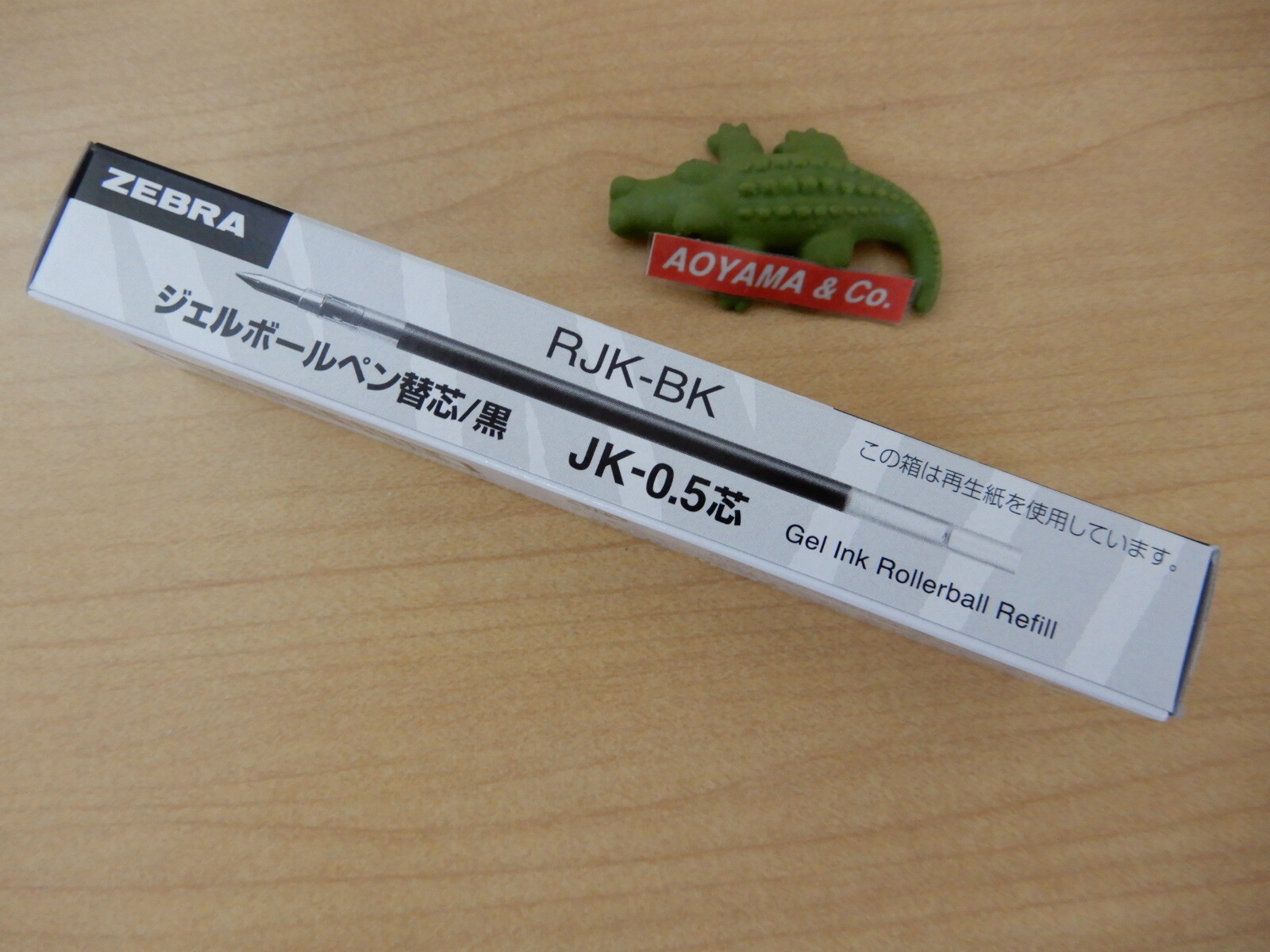 ZEBRA JK0.5 RJK5BK Black 0.5mm Gel Ink Refill for Multi Color Sarasa