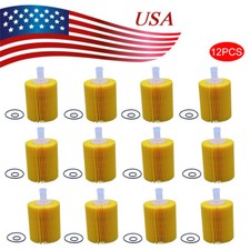 12pcs Oil Filter For Toyota / Lexus IS250 IS350 RC350 RC300 LS500h 04152-YZZA3 