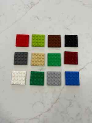 LEGO 4x4 Plate 3031 (x2 pieces) - Pick Your Color