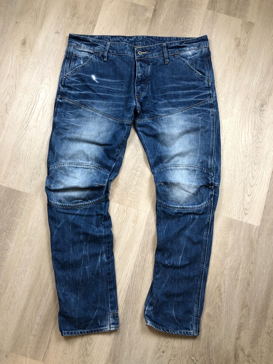 G Star Raw Vintage Mens Denim Pants Jeans Double Knee Size 36 | eBay