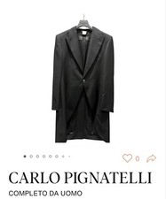 Abito da sposo/elegante/cerimonia uomo Tight Carlo Pignatelli tg 52