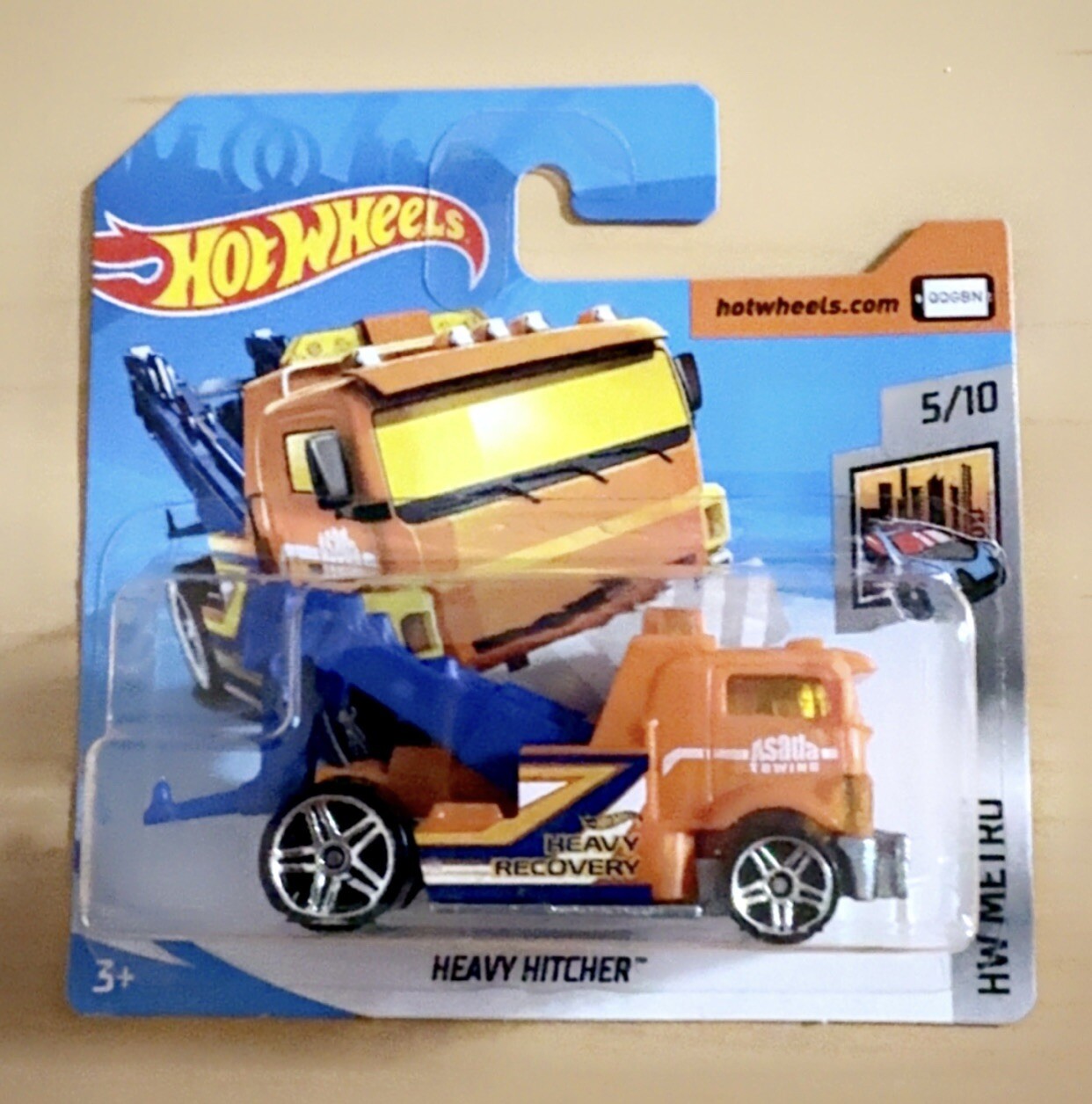 Hot Wheels Heavy Hitcher Short Card 129/250 HW Metro S6