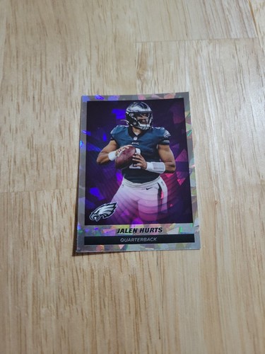 2021 Panini NFL Sticker & Card Collection JALEN HURTS Cracked Ice #328 Eagles SP