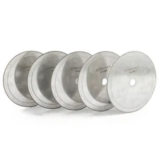 5Pcs 6" Super Thin 150mm Diamond Lapidary Saw Blades Gems Jewelry Cutting Blade