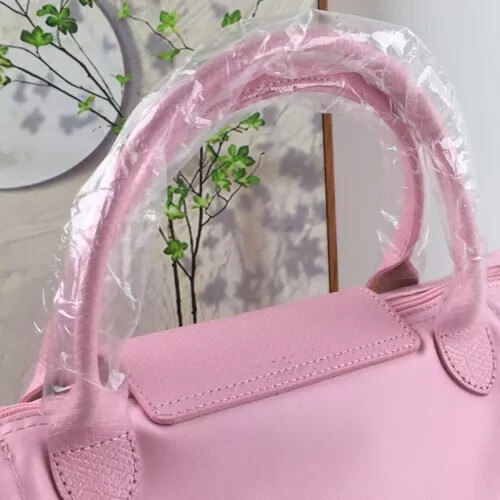 Longchamp Le Pliage S Original Pink W:13in collapsible