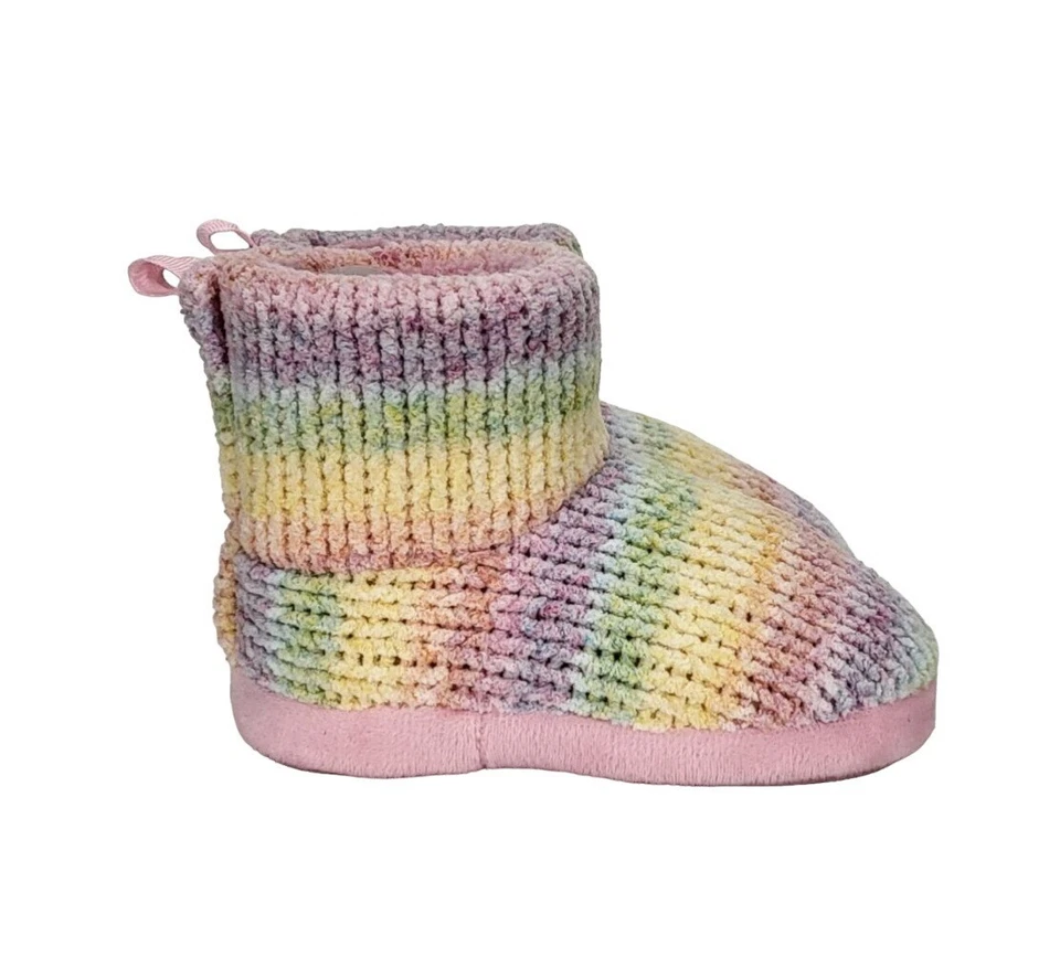 Botas Zapatilla Wonder Nation Niños Talla 5 Fácil Encendido/Apagado Pastel Arco Iris Tejido Antideslizantes Foto 4 de 4