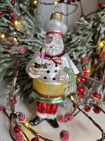 Clayre & Eef Weihnachtsmann Koch Torte Nikolaus Weihnachten Deko 6,5X6X15,9Cm