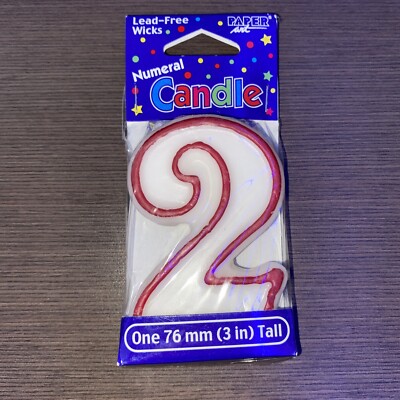 Number 2 Candle | eBay