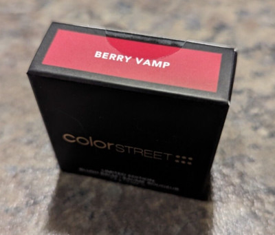 BERRY VAMP Color Street October COLOR PLAY Gothic Beauty BLUSH BALM NIB