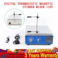 10000ML Magnetic Stirrer W/ Heating Plate Hotplate Digital Mixer Stir Bar Lab