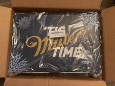 Miller Lite Beernament Christmas Ornament Set Of 6 Beernaments W/ Gift Box