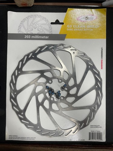 NEW 203mm SRAM G3 Clean Sweep 6-Bolt Disc Brake Rotor NEW IN BOX | eBay