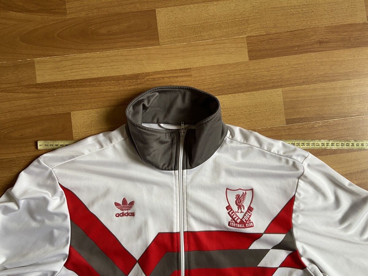 1989 1990 LIVERPOOL RETRO FOOTBALL SOCCER JACKET ADIDAS 1989 1990 LIVERPOOL RETRO FOOTBALL SOCCER JACKET ADIDAS