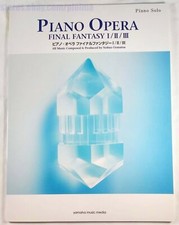 Final Fantasy I II III Piano Opera SHEET MUSIC Song Book 1 2 3 Ships from USA