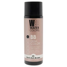 Watercolors BB Demi-Permanent Hair Color - 4A Dark Ash Brown by Tressa - 2 oz