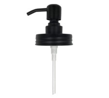 Pump to turn Mason jars into dispensers for soap, disinfectant, condiments, etc.